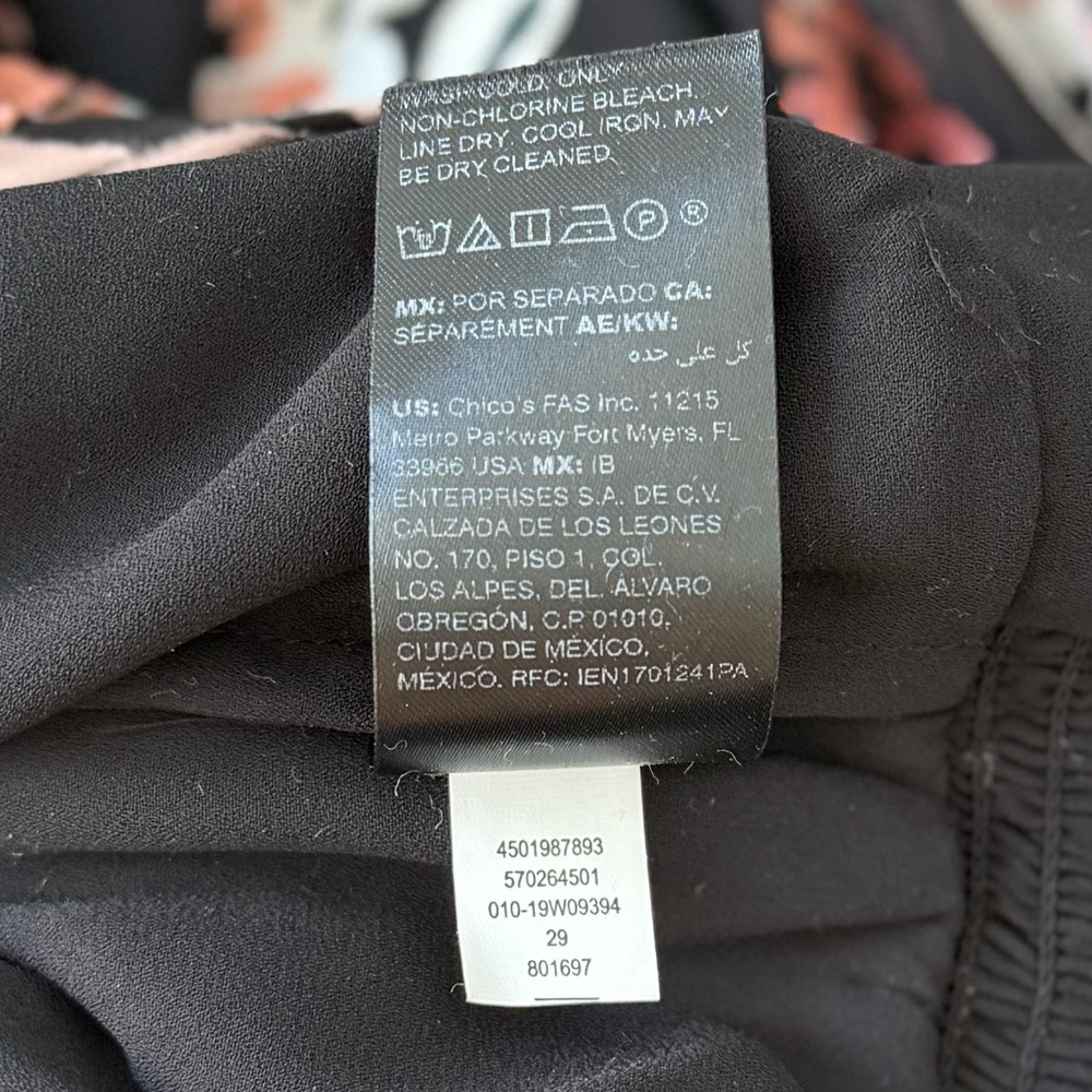 WHBM Draped Back Blouse - Picture 13 of 13